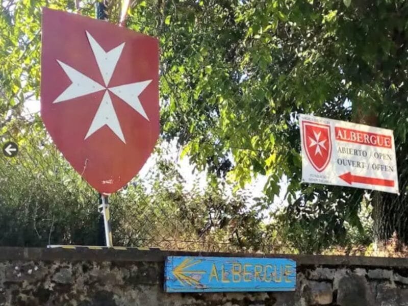 Albergue de peregrinos de la Orden de Malta