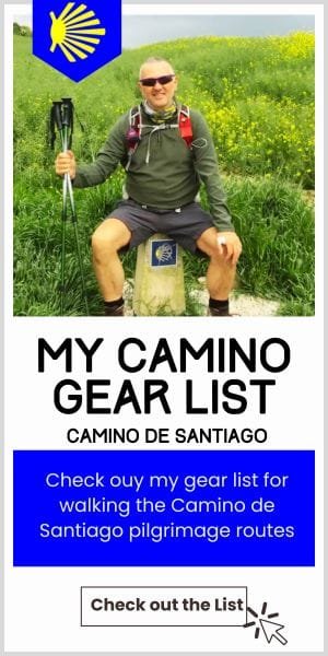 Ma liste de matériel pour le camino de santiago